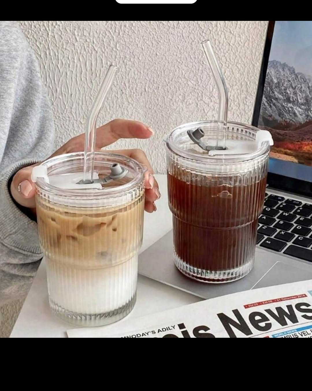 ماگ شیشه ای وارداتی